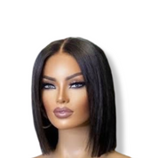GLAM “Straight” Lace Closure & Lace Frontal Bob Wigs
