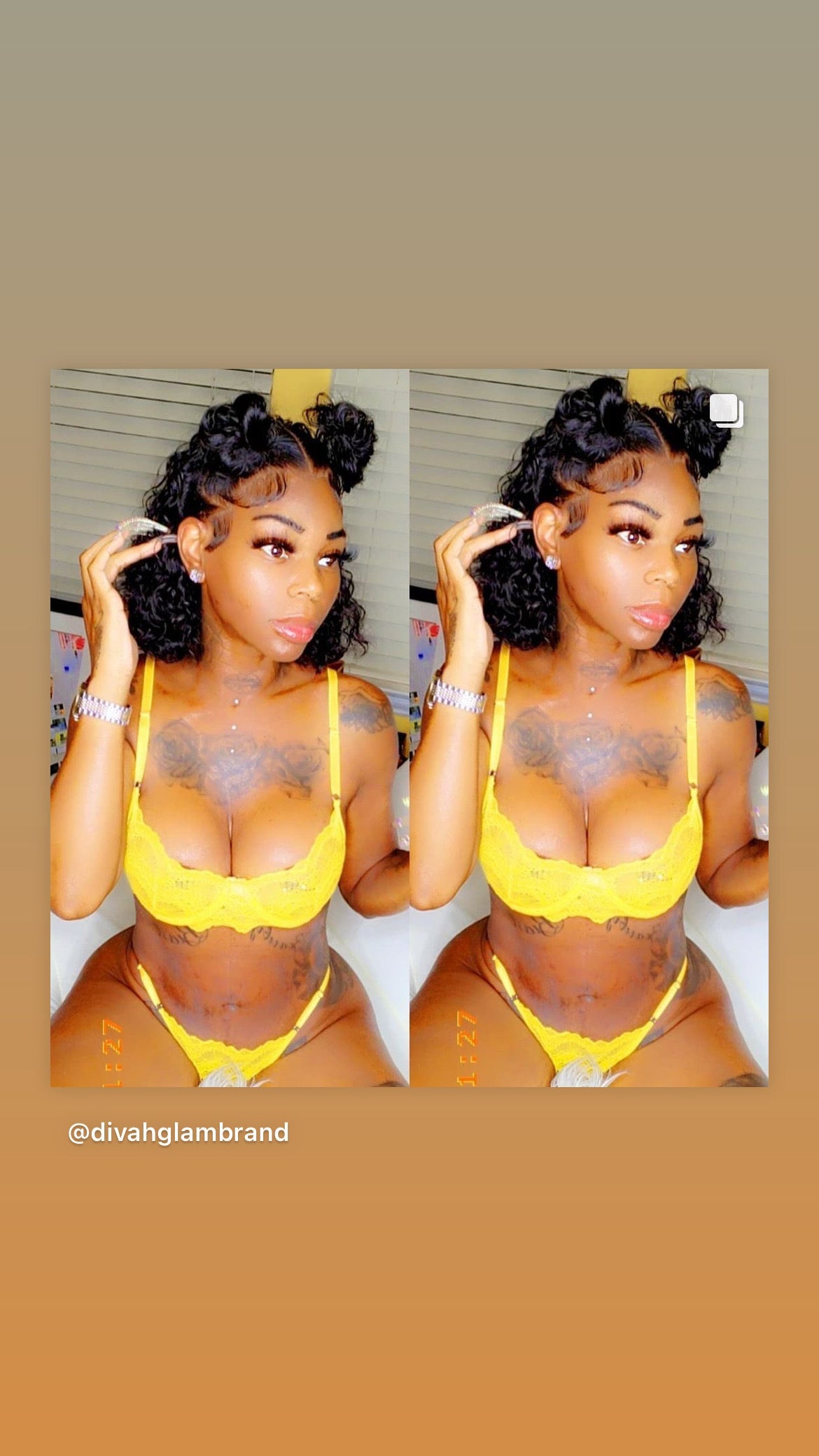 GLAM “SpanishWave” Lace Closure & Lace Frontal Bob Wigs