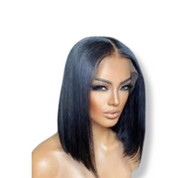 GLAM “Straight” Lace Closure & Lace Frontal Bob Wigs