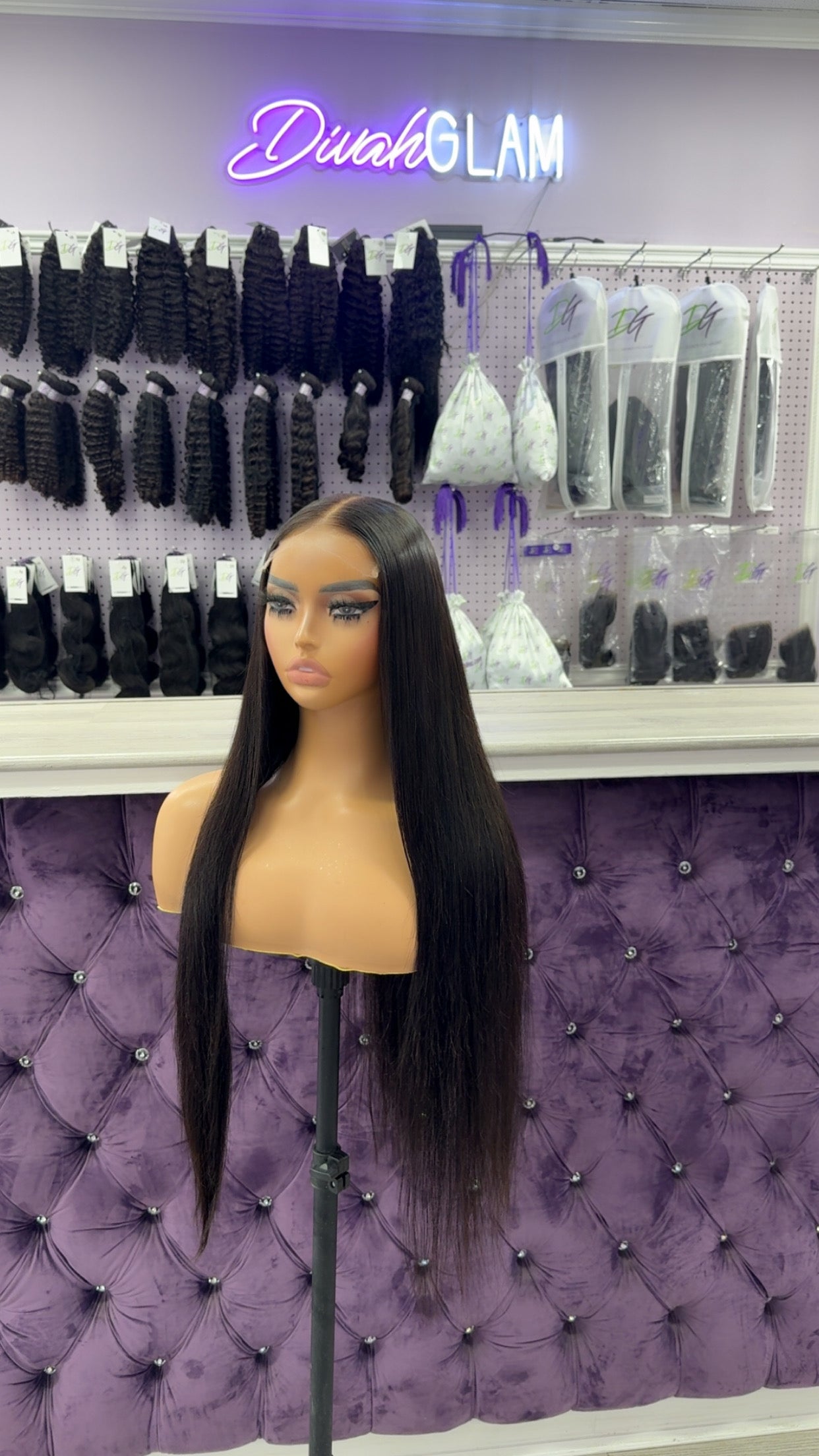 26” 5x5 HD BodyWave Lace Closure Wig! Pre bleached and Styled. SHIPS SAME DAY! CR