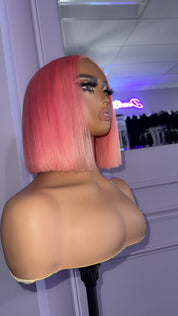 Powder pink Lace Frontal Wig!
