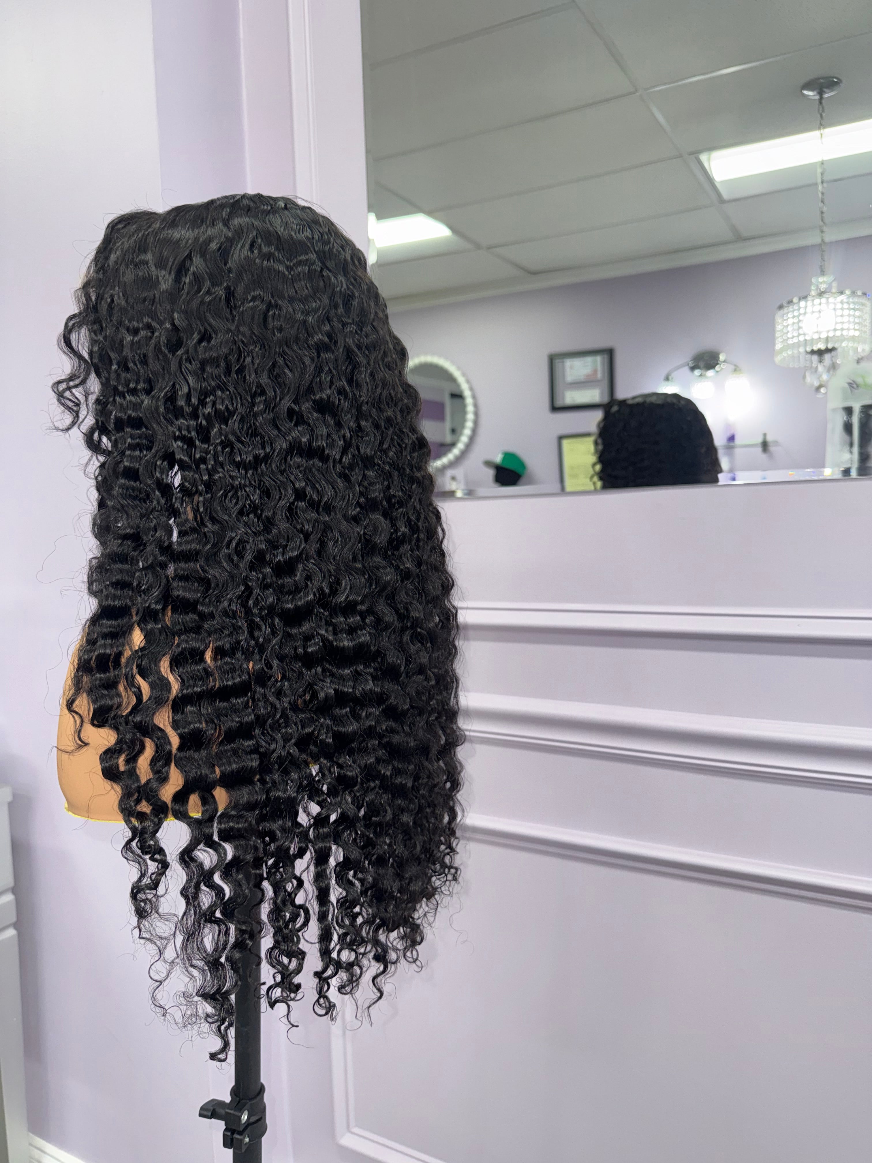 26” 13x4 Hawaiian Wave Lace Frontal Wig! Pre bleached & layered.