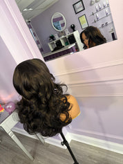 It girl curls! 20/22” 7x7 Lace Closure Wig! Custom curled x layers